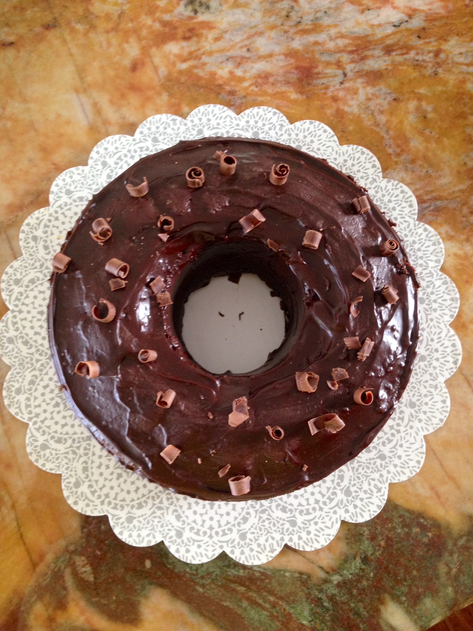 Chocolate bundt cake